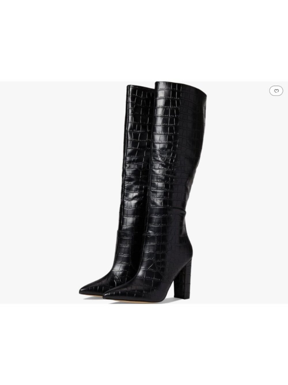 Marc Fisher LTD Women's Giancarlo 2 Croc Tall Boots sz 9.5